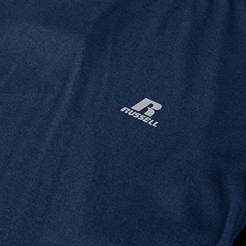 RUSSELL ATHLETIC MEN BIG AND TALL WORKOUT HOODIES – PERFORMANCE QUICK DRY HOODIE NAVY