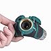Bamo Soaker Hose Splitter - 2 Way Ball Valve Garden Water Hose Y Connector | Full Metal Body For Outdoor Faucet, Sprinkler & Drip Systems. Includes: 10 Rubber Washers + 3 Years Guarantee