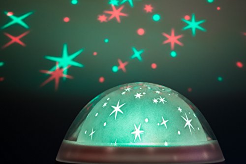 Galaxy Clock by MomKnows. Soothing Star Projector Sound Machine. Relaxing Night Light With Nature Sounds and White Noise. Kids Baby Ceiling Projection Alarm Clock Lamp