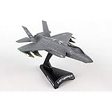 Daron Postage Stamp PS5602 USAF F-35 Version A F-35 Lightning II USAF 1/144 Scale Diecast Model with Stand
