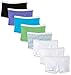 Hanes Women's Underwear Boy Shorts Pack, Underwear for Women, Moisture-Wicking Cotton Panties, 6-Pack (Colors May Vary)