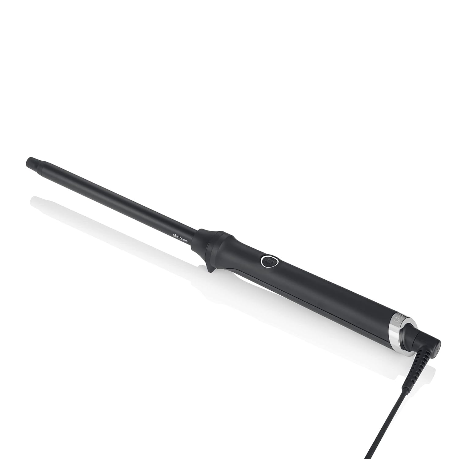 ghd Curve Thin Wand Hair Curler – Narrowest Wand, Creates Tight & Defined Curls, Ceramic Barrel, Lightweight, Results Last Up to 24h, Effortless Styling, No Extreme Heat - For All Hair Types (UK Plug)