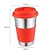 Stainless Steel Cups, Spnavy 16 OZ 18/8 Steel Stackable Durable Pint Cup Tumbler for Kids and Toddlers, Beer Glasses for Pubs, Bars, Restaurants, Travel, Outdoor, Camping, Everyday Use - 4 Pack
