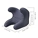 Mudder Car Travel Pillow Head Chin and Neck Support Pillow Rest, Memory Foam Neck Pillow for Car Comfort Claw-Style with Machine Washable Cover (Gray)