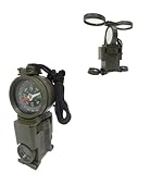 Multi-Function Compass, Mirror, And Binoculars On A Lanyard You Can Wear Around Your Neck