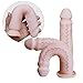 9 Inches Flexible Realistic Harnessable with Suction Cup Bendable for Women