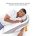 MedCline Reflux Relief System, Bed Wedge Pillow for Acid Reflux and GERD Relief, Therapeutic Body Pillow with Insert and Covers, Inclined Sleep Position with Arm Pocket, Large for 6'0