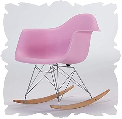 pink nursery rocker