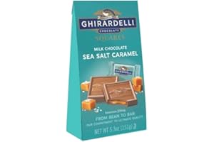 RUYI Milk Chocolate Sea Salt Caramel Squares by Ghirardelli