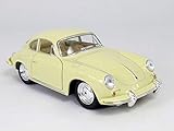 Kinsmart Porsche 356B - 356 Carrera 2 - 1/32 Scale Diecast Model by White