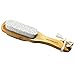 2 Pumice Stones - Better Grip With Handle And Less Mess - The Best Callus Remover Brush With 100% Pumice - Exfoliating Scrubber - Best Foot File & Pumice For Hand and Feet Pedicure Tools