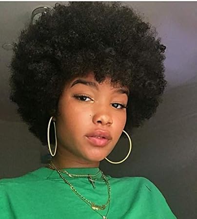 Amazon Com Entranced Styles Short Afro Wigs For Black Women