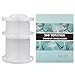 Cosmetic Organizer, Baban Makeup Organizer 360 Degree Rotating Adjustable Large Capacity Multi-Function 7 Layers Cosmetic Storage Holder,Great for Countertop,Bathroom,White