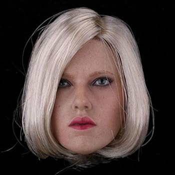 Buy Prettyia 1 6 Female Head Sculpt Girl With Short Hair For