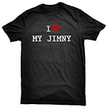 I LOVE MY JIMNY T-SHIRT, black, by Bertie, free worldwide shipping