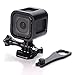 Nechkitter Aluminum Frame Mount for GoPro Hero 5/4/Session - CNC Aluminum Alloy Solid Protective Case with Wrench - Black
