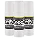 3 Bottle Special, 99.995% Non Diluted, Low Odor Pha rma Grade DMSO (Dimethyl Sulfoxide) 3oz Roll on BPA FREE