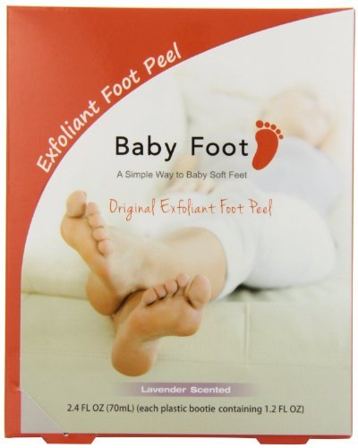 Baby foot exfoliant foot peel (1 pair booties - 1.2 fl.oz each)