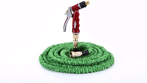 Dreamthinker, Premium Expandable Hose 50ft, Extra Triple Latex Core, Solid Brass Fittings, Quick Connect & Spray Nozzle, Heavy Duty Free, Most Durable Hose Here