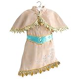 Disney Store Little Girls Pocahontas Costume Dress Tan Sz 7/8