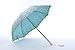 Honeystore Frilly Embroidery Lace Two Folding Parasol Travel Umbrella