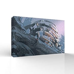 The Future City Pictures Home Wall for Bedroom...