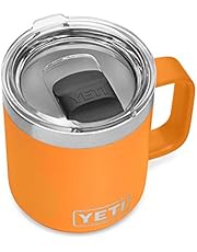 YETI Rambler 10 oz Stackable Mug, Vacuum Insulated, Stainless Steel with MagSlider Lid