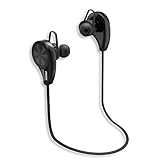 Bluetooth Headphones, CHOETECH Bluetooth V4.0 Sports Headset, Hands-free In-ear Earphones with Mic, Sweatproof Running Earbuds Work with Any Bluetooth-enabled Devices (including iPhone 7, 7 Plus)