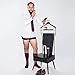 KK and Jay Supply Shirt stays for men - Premium shirt garters for men - The ORIGINAL Premium Stay Tucked Shirt Garters (Solid Black)