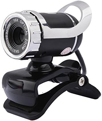 Webcam,YUDEG HD Web Camera with Microphone 480P Computer Web Camera USB High Definition Web Video Camera 360° for PC Desktop Laptop Skype