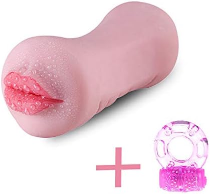ylovego Mouth Cup Male Artificial 3D Realistic Vagina Novelty Toys s Vibreators Intimate Product Men Rings