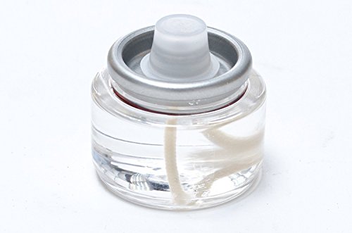 D'light Online HD8 Shelf Pack Disposable 8 Hours Liquid Tealight Fuel Cell Clear Disposable Liquid Paraffin (Set of 24) - Thumbnail 2