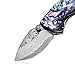 KUBEY Cutlery DM060 Gentlman's Folding Pocket Knives, 1.8