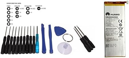 Original 3000mAh 3.8v Huawei Battery HB4242B4EBW with Flex Cable for Huawei Honor 6 in Non-Retail Packaging with Tool Kit