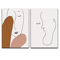 2 Piece Canvas Wall Art Modern Art Canvas Prints Home Artwork Decoration for Living Room,Bedroom - 16
