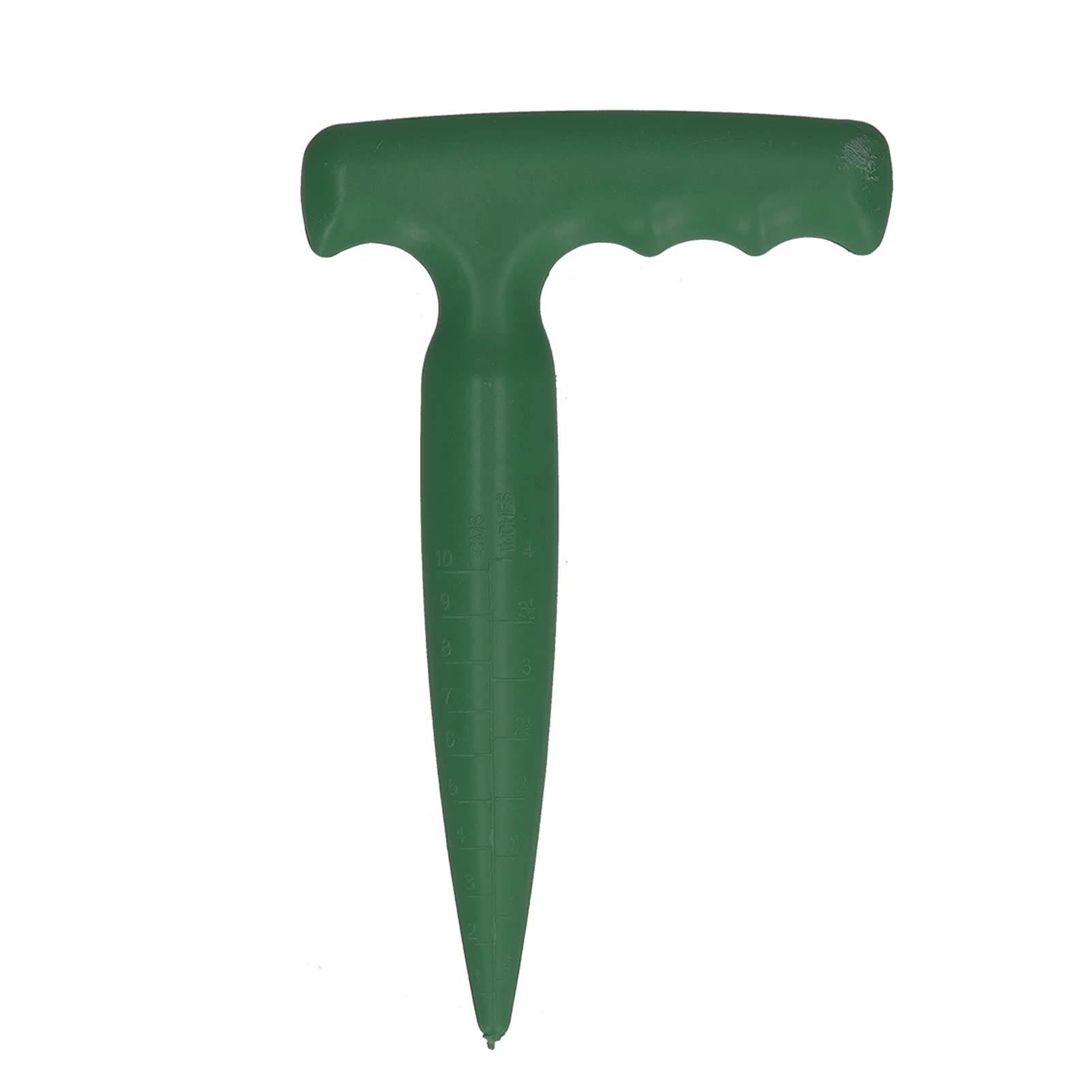QITERSTAR Bulb Planter Tool, Hole Puncher, Portable Plastic Hole Digger Seedling Puncher for Seedling Transplanting Planting Garden Supplies (Green) Garden Dibber Bulb Planter