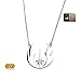 Disney Star Wars Officially Licensed Women's Stainless Steel Jedi Order CZ Necklace