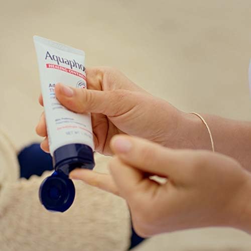 aquaphor healing ointment on lips
