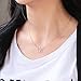 HANFLY Squirrel Necklace Geometric Origami jewelry Lovely Cute Necklace Women 16.5