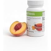 Herbalife Herbal Tea Concentrate: Peach 1.8 Oz. (51g) Gluten Free, Naturally Flavored, No Artificial Sweetener