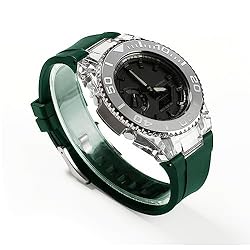 Neuupesen GA2100 Transparent Case with Metal Bezel