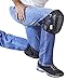 Professional Knee Pads for Work - Heavy Duty Protective Caps with Adjustable Elastic Straps and Soft Convenient Gel Cushion - Protect Your Knees at Work, Home or Garden