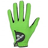 Mens Asher Golf Glove -- Electric Green