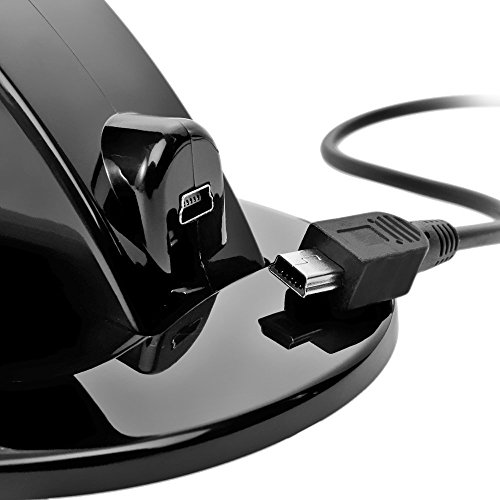Megadream PS4 Charging Station Dock - 4 Controller USB Charger for PlayStation 4, PS4 Slim & Pro