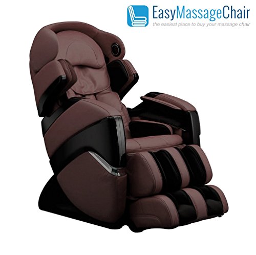 Osaki Pro Series OS-3D Cyber Elite Massage Chair - Comfortable Leather Recliner Seating - Amazing Professional Full Body Therapy - 2 Stage Zero Gravity Features - 9 programs, 36 air bags, 4 Color Options (Brown)