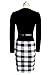 Babyonline Work Dresses for Women Business Office Elegant Bodycon Suits Black