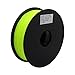 Anycubic 1.75mm Fluorescent Yellow PLA 3D Printer Filament - 1kg Spool (2.2 lbs) - Dimensional Accuracy +/- 0.05mm