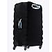 Cosmos® Black Color Stretch Fabric Luggage Suitcase Protector Cover fits Most 26