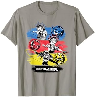Amazon.com: Beyblade X Jaxon Blader X Feel The Impact T-Shirt