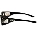 Global Vision Escort OTG Motorcycle Safety Sunglasses for Men or Women Z87.1 Safety-Rated Black Frame w/Clear Lens